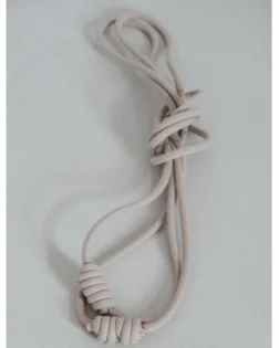 Set of Iyengar yoga wall ropes including long and short pairs for a complete rope wall setup.